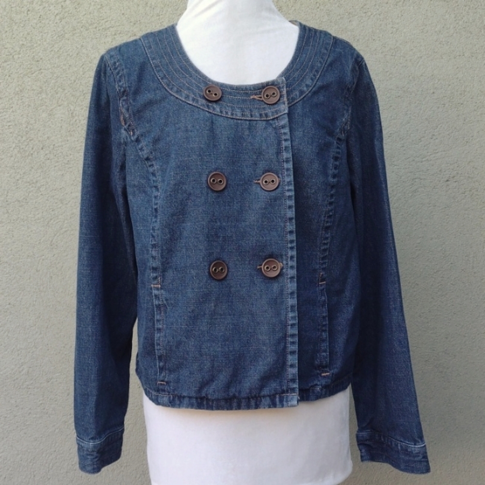 Sonoma Doublebreasted Denim Jacket L